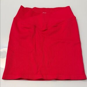 NWOT OQQ Front Cross Bodycon Mini Skirt